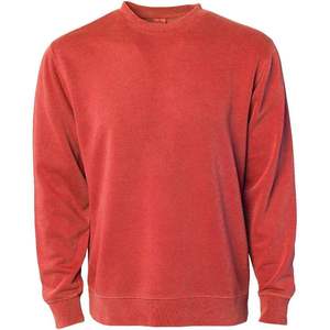 Independent Trading Co. Sudadera de cuello redondo de peso medio teñido con pigmento ámbar cremallera antiarrugas XXS XXXL disponible - Product Image 1