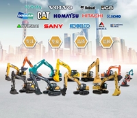 Backhoe Loader Caterpillar 420F2 Original, Caterpillar 420 420f2 420E, Loader Multifungsi Empat-dalam-Satu, Dijual