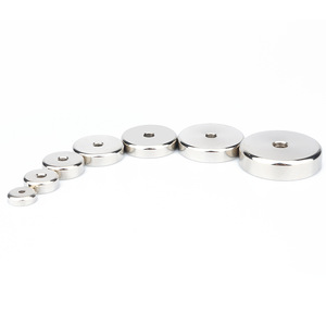Imán de Neodimio en Forma de Olla Modelo <span class=keywords><strong>KNA</strong></span> 20 Grado N38 de 20 mm con Fuerza de Tracción de 11 kg, Recubrimiento de Níquel, Imanes en Forma de Olla de 20 mm, Grado N38, Imán de 20 mm - Product Image 4