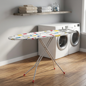 Planche à repasser Alfa multicolore avec housse en coton 33x110cm (GARHE 19738) - Product Image 3