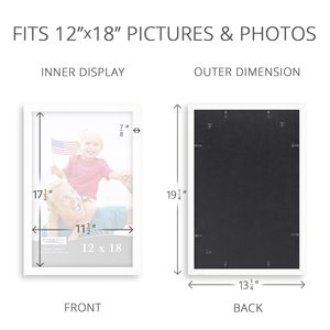 Popular Customized Color Display Picture Frames Multi-Sized <b>White</b> Mdf Photo Frame Wood Frames With Paper <b>Wrapped</b> - Product Image 2