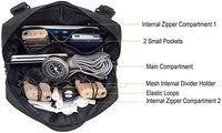 Échantillon Gratuit - Sac de Poitrine Tactique Géométrique à Cadre Interne, Étui Radio, Porte-Équipement Frontal, Sac de Poitrine Utilitaire pour Unisexe
