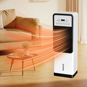 Mini Ventilador de <span class=keywords><strong>Aire</strong></span> <span class=keywords><strong>Acondicionado</strong></span> Vertical, Ventilador Eléctrico Doméstico Móvil, Refrigeración y Calefacción de Doble Propósito, Control Remoto, Calentador con Temporizador - Product Image 5