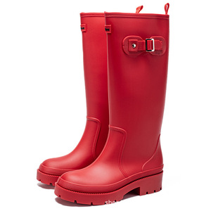 Bottes de pluie imperméables respirantes antidérapantes mi-mollet à séchage rapide et résistantes à l'usure pour femmes été hiver - Product Image 5