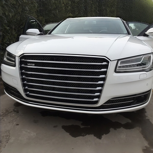 2015-2017 D4PA A8/A8L W12 Style Full Set | <strong>Grille</strong> Fog Light/Side <strong>Mirror</strong> Bezel Bumper Mesh <strong>Grille</strong> | Durable ABS Chrome | - Product Image 2
