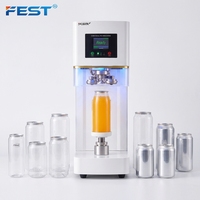 Machine de scellage automatique de canettes en aluminium, équipement industriel de mise en conserve de bière et de jus pour les commerces de boissons
