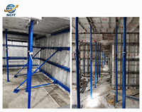 Support de coffrage métallique réglable en acier Q235 peint, robuste, de type espagnol, pour la construction en gros