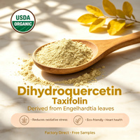 Complément alimentaire pour adultes en capsules de Dihydroquercétine 90%-98% Taxifoline en poudre, complexe de vitamines pour le soutien immunitaire, marque privée, fabrication OEM
