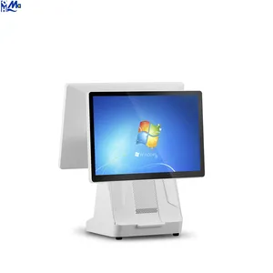 Système de point de vente (PDV) pour supermarché à double écran de 15 pouces, machine tout-en-un avec système d'exploitation Android 11/Windows 10, processeur Core i5, <span class=keywords><strong>caisse</strong></span> <span class=keywords><strong>enregistreuse</strong></span>/terminal PDV - Product Image 3