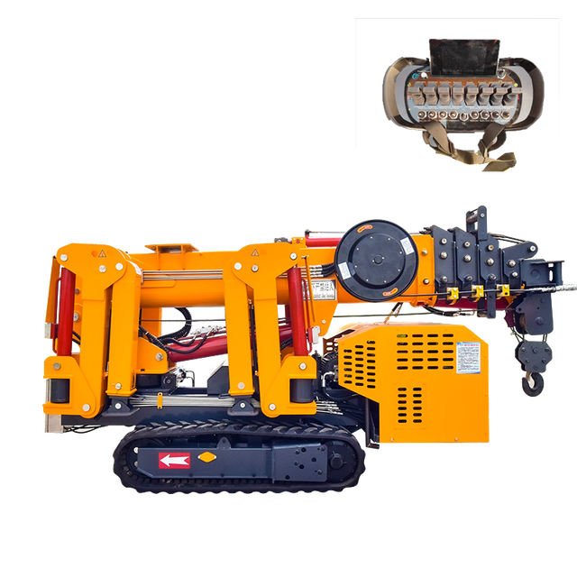 Hydraulic Cargo Lifters Mobile Crawler Telescopic Construction Site Crane