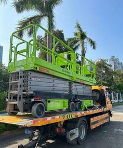 Plateforme de travail aérienne ZS1414HDS, dispositif de levage électrique à pleine hauteur pour travaux en hauteur intérieurs et extérieurs - Product Image 6