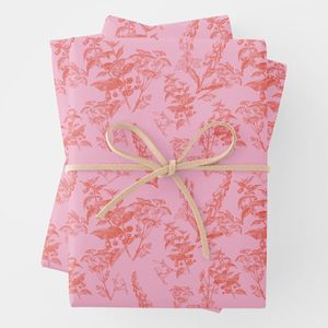 Rouleau de papier de soie biodégradable personnalisé imprimé feuille d'or 17gsm 28gsm, motif léopard noir, blanc, rouge, de marque de luxe - Product Image 4