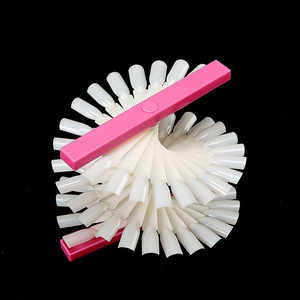 48 Stick Spiral Nail Art Display Stand Salon Manicure Practice Tool con <span class=keywords><strong>uñas</strong></span> postizas y esmalte Gel Show Nail Supplies - Product Image 4