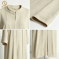 Hochwertiger Muslimischer Hersteller Unterstützt Maßgeschneiderte Stile XXL XXXL Marokkanisches Kaftan-Kleid OEM-Service Tunika XXS Unterkleid