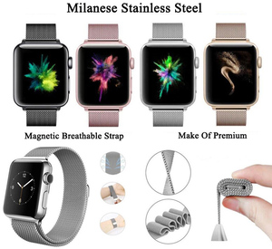 Para <span class=keywords><strong>Apple</strong></span> <span class=keywords><strong>Watch</strong></span> Case + <span class=keywords><strong>Watch</strong></span> Bandas de malla milanesa de <span class=keywords><strong>acero</strong></span> inoxidable - Product Image 5