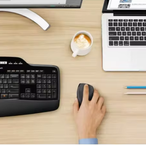 MOUSE M705 อายุการใช้งานแบตเตอรี่ยาวนาน 3 ปี ระบบเลื่อนแบบสองโหมด รูปทรงโค้งมน การเชื่อมต่อไร้สายที่ปลอดภัย MOUSE อายุการใช้งานแบตเตอรี่ 3 ปี - Product Image 4