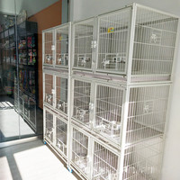 Nouvelles cages d'élevage de pigeons en fer empilables, écologiques, vente en gros