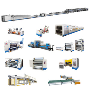 สายการผลิตกระดาษลูกฟูกอัตโนมัติเต็มรูปแบบความเร็วสูง รุ่น WJ-200-2200 ของบริษัทหัวหยู แมชชีนเนอรี่ อีควิปเมนท์ ปรับแต่งได้ตามความต้องการ - Product Image 1