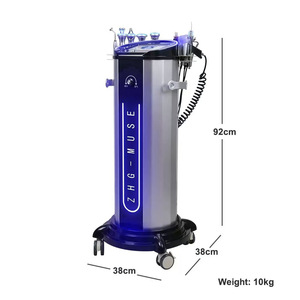 Appareil facial multifonction à jet d'oxygène, hydradermabrasion, écran tactile, pour usage commercial, traitement de l'acné, compatible UK/AU/US/EU - Product Image 2