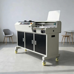Machine de <span class=keywords><strong>reliure</strong></span> à chaud entièrement automatique A3, relieuse de livres parfaite <span class=keywords><strong>pour</strong></span> la <span class=keywords><strong>reliure</strong></span> de carnets, de magazines et de livres - Product Image 2