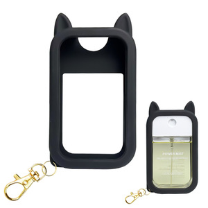 Vente en gros de flacons pulvérisateurs de 35 ml/45 ml/50 ml de style carte, étui de protection pour vaporisateur de parfum et de spray d'alcool, housse en silicone - Product Image 3