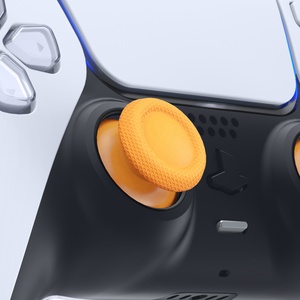 Extremerate ระมัดระวังสีเหลือง thumbsticks ทดแทนติดอะนาล็อกสำหรับควบคุม PS5และ PS4 - Product Image 5