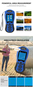 Appareils de test GPS NOYAFA, compteur de surface GPS capable d'afficher les valeurs de mesure, de suivre les trajets et de calculer automatiquement le <span class=keywords><strong>prix</strong></span> (NF-198) - Product Image 3
