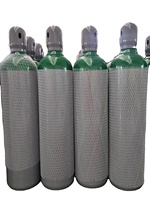 Bouteille de gaz haute pression en acier 40L TPED DOT ISO9809 pour oxygène, argon et CO2