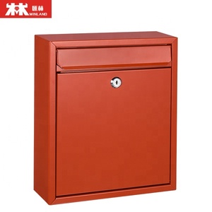 Công suất nhỏ mạ kẽm tấm kim loại Treo Tường Hộp thư cho các chữ cái và thư - Product Image 2