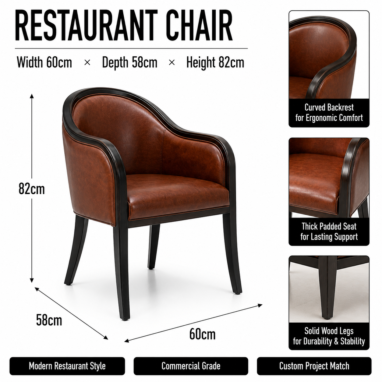 Chaise de restaurant
