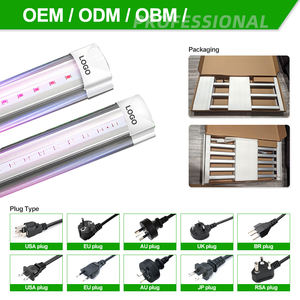 100W 1200mm IP65 lampu akuarium LED tahan air lampu pertumbuhan spektrum Corall untuk budidaya tanaman dalam ruangan - Product Image 4