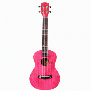 Bunte Okoume Sopran-Ukulele 23 Zoll <span class=keywords><strong>26</strong></span> Zoll 4-Saiten Akustikgitarre für Anfänger Musiklernzwecke - Product Image 1