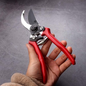 Garden Shears Red Handle Stainless Steel Blade 20-30 Mm Trimming Diameter For Fruit Tree Pruning - Product Image 1