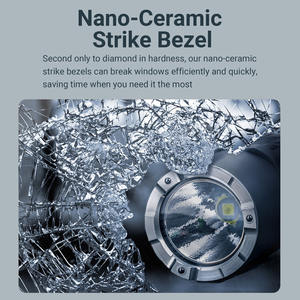 USB перезаряжаемый P8 <span class=keywords><strong>SWAT</strong></span> Тактический фонарик 1600 люмен светодиодный корпус из алюминиевого сплава IP68 Водонепроницаемый 18650 аккумулятор с регулируемой яркостью 10 лет - Product Image 5