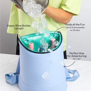 Smeta กระเป๋าเป้ใส่เบียร์เก็บความเย็นได้เองกระเป๋าเป้สะพายหลังเก็บความเย็นสำหรับปิกนิกตั้งแคมป์ชายหาด - Product Image 3