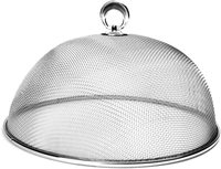 Couvercle alimentaire réutilisable en maille chromée Couvercle alimentaire en acier inoxydable Tente alimentaire Table à manger Écran de protection