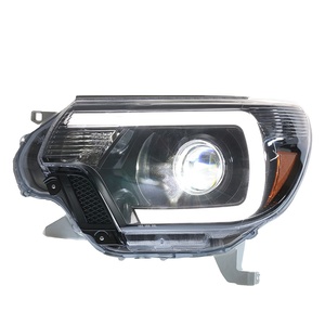 12V for 12-15 <b>LED</b> <b>Headlight</b> Assembly With Modified Daytime Running Lights and Lens <b>LED</b> Daytime Running Lights Enhance Visibility - Product Image 1