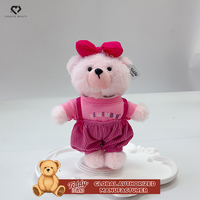 Teddy ISLAND Licence Globale Ensemble d'ours en peluche Tenues de streetwear scolaires style conte de fées Jouets mignons pour filles Cadeau pour enfants Fête