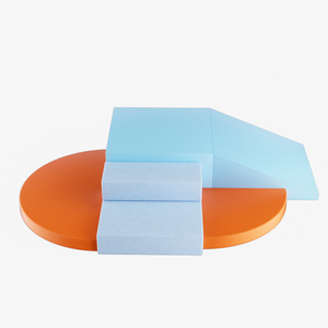 Terrain de jeu intérieur en cuir PU souple personnalisé de 6 pièces <span class=keywords><strong>pour</strong></span> les tout-petits blocs d'escalade en mousse <span class=keywords><strong>pour</strong></span> bébé <span class=keywords><strong>pour</strong></span> l'activité de montée ramper - Product Image 6