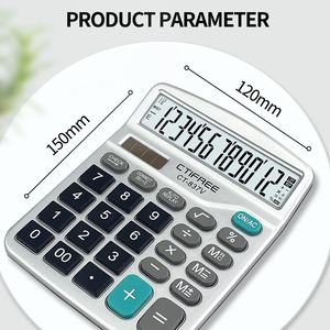 <span class=keywords><strong>Prix</strong></span> usine Promotion pour affichage LCD à 12 chiffres Style <span class=keywords><strong>scientifique</strong></span> petite entreprise <span class=keywords><strong>calculatrice</strong></span> de bureau bureau ABS modèle batterie - Product Image 4