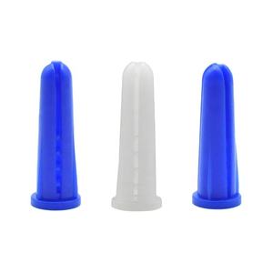 Elekh # Juego <span class=keywords><strong>de</strong></span> <span class=keywords><strong>8</strong></span> Anclajes <span class=keywords><strong>de</strong></span> Pared Azules <span class=keywords><strong>de</strong></span> 1/4. Tapones Cónicos <span class=keywords><strong>de</strong></span> Plástico Tricolor Azul 14-16X1-<span class=keywords><strong>3</strong></span>/<span class=keywords><strong>8</strong></span> - Product Image 3