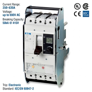 Disjoncteur à boîtier moulé (MCCB) série NZM NZMN3-4-A320-AS 320A 4P 400V CE CCC ISO pour systèmes électriques industriels - Product Image 4