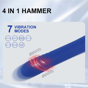 Marteau G Spot Clitoris Sucer Vibrateur Adult Sex Toys pour Femme, Vibrateurs de gode anal pulsant, Masseurs de Prostate étanches - Product Image 4