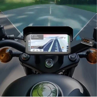 Caméras avant et arrière de 6,25 pouces, enregistreur de caméra pour moto, surveillance de la pression des pneus Carplay