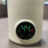 Hervidor Eléctrico Inalámbrico Recargable Portátil de 350 ml, Acero Inoxidable 304, Carga USB, 18 W, Calentamiento en 2 Horas, para Coche y Exteriores
