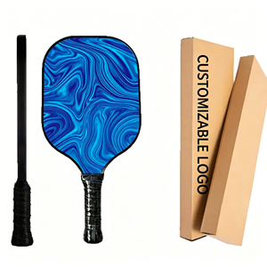 Standard Shape Carbon Fiber Pickleball Bat Honeycomb Structure Vibration <b>Control</b> Anti Slip Grip For Professional Level Club Play - Product Image 1