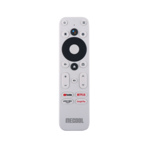 <span class=keywords><strong>MECOOL</strong></span> KM2 Télécommande 2.4GHz BT Commande Vocale Gyro Capteur ABS Plastique Air Souris pour Android TV Box PC TV - Product Image 1