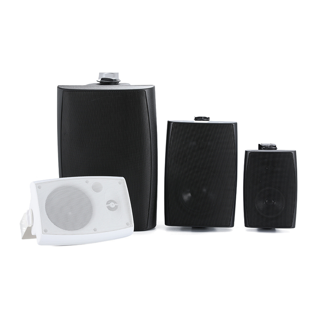 40W Hot Sale Supermarket 5 Inch Mini Passive Wired Wall Mount Speakers for Pa Sound System