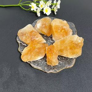 Recente-chegados Cristais Reiki Cura Raw Pedras Naturais Brasil Citrino Áspero Pedras Preciosas Venda - Product Image 2