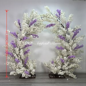 Arco de Flores de Cerezo Artificiales de Seda al por Mayor para Bodas, Eventos de Año Nuevo y Decoraciones de Escenarios - Product Image 3
